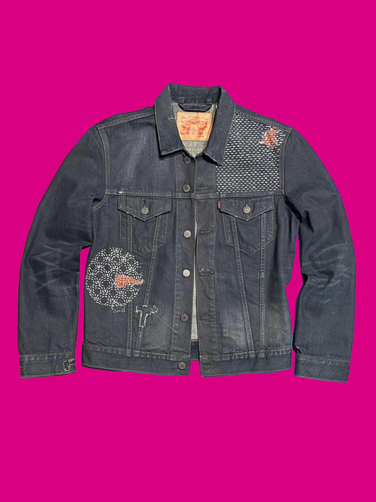Upcycled Denim Jacket 1