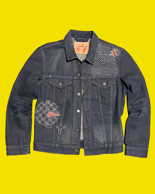 Upcycled Denim Jacket 1